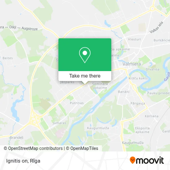 Ignitis on map
