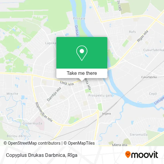 Copyplus Drukas Darbnica map