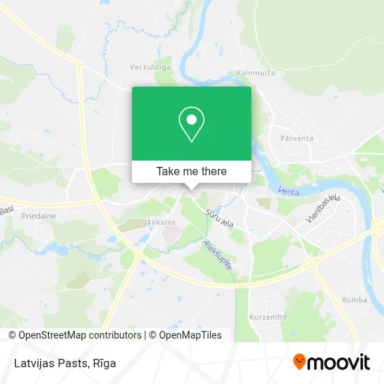 Latvijas Pasts map