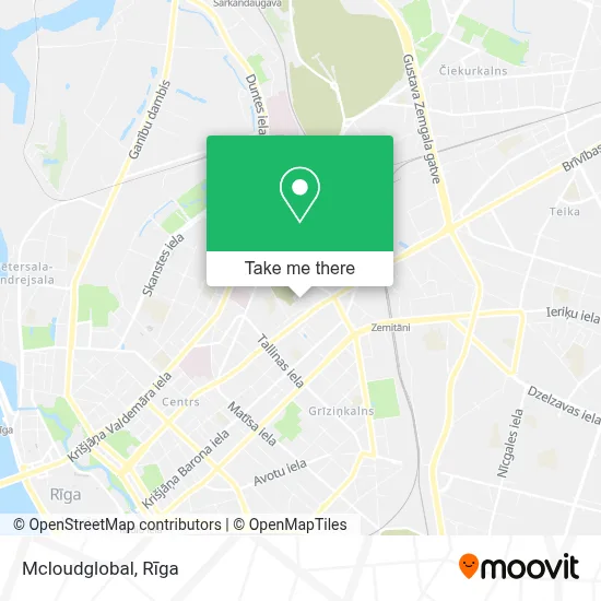 Mcloudglobal map