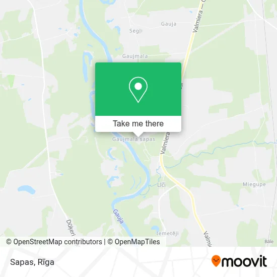 Sapas map