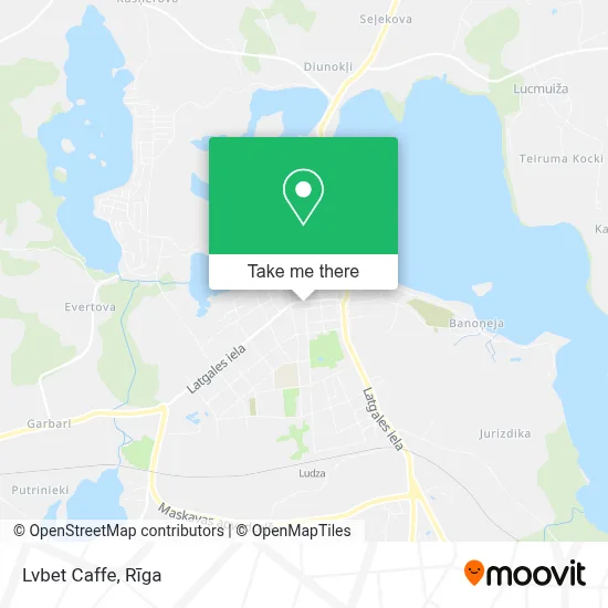 Lvbet Caffe map