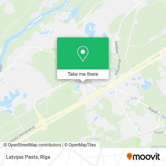 Latvijas Pasts map