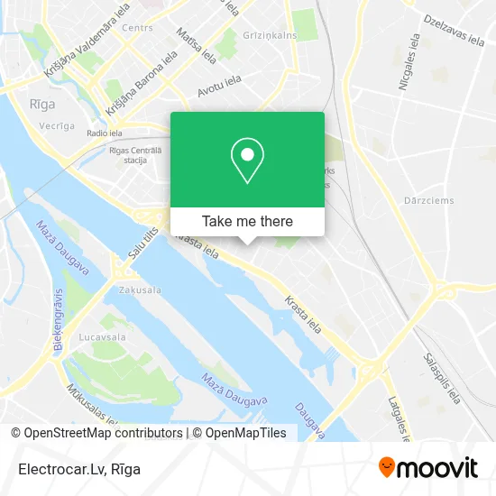 Electrocar.Lv map