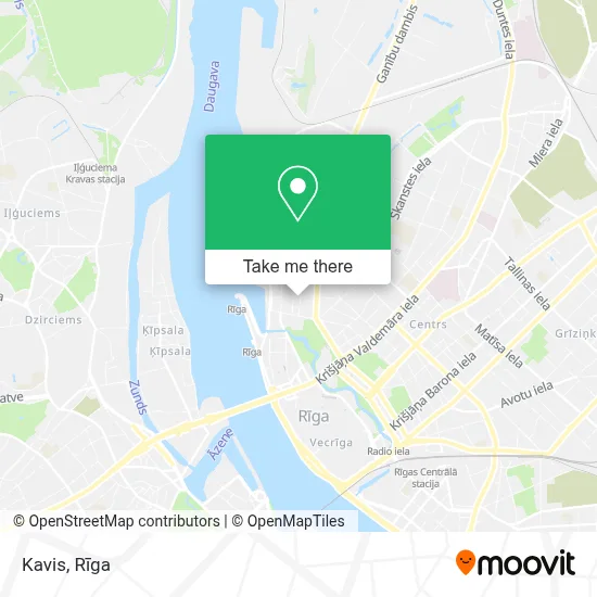 Kavis map