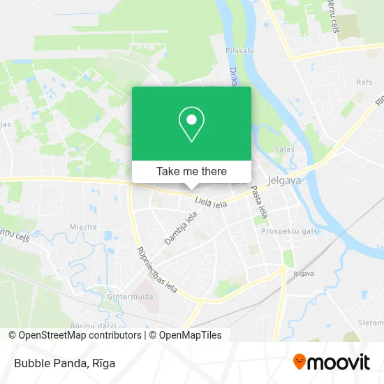 Bubble Panda map
