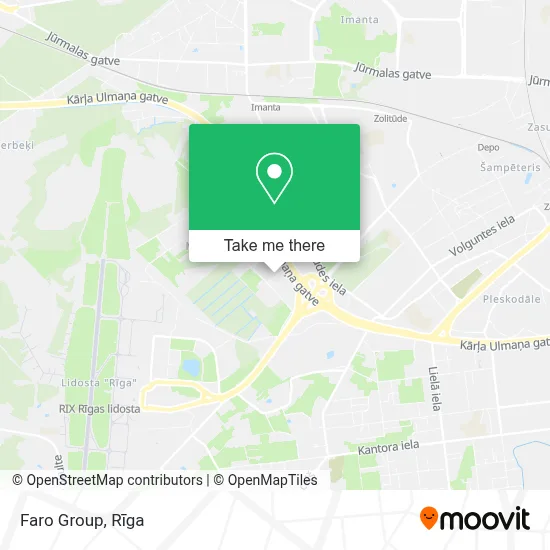 Faro Group map