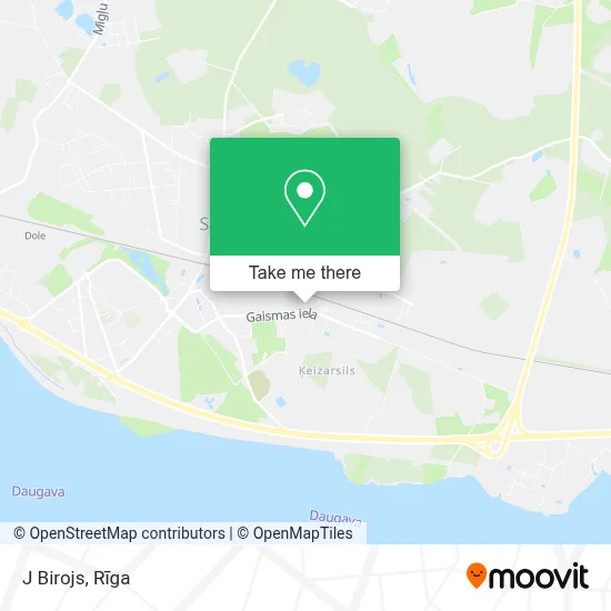 J Birojs map