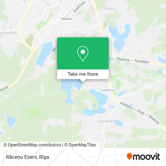 Rāceņu Ezers map