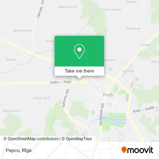 Pepco map