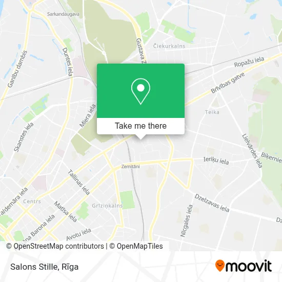 Salons Stille map