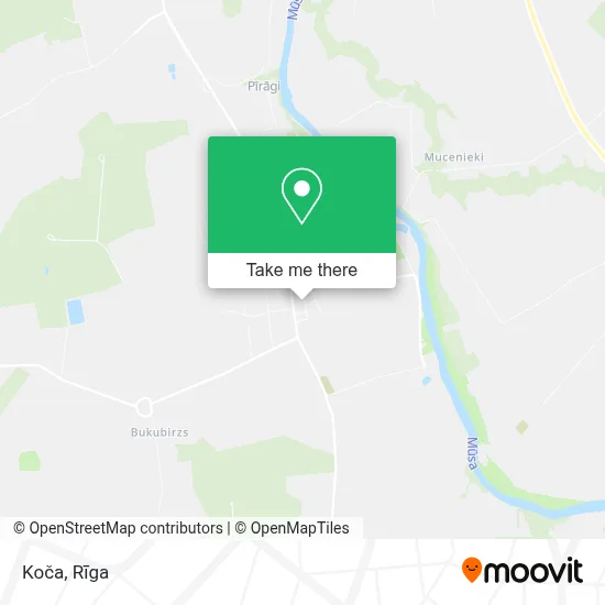Koča map