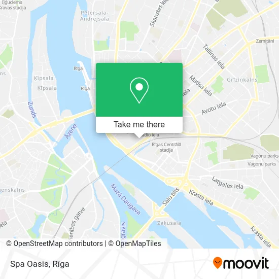 Spa Oasis map