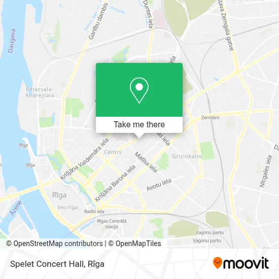 Spelet Concert Hall map