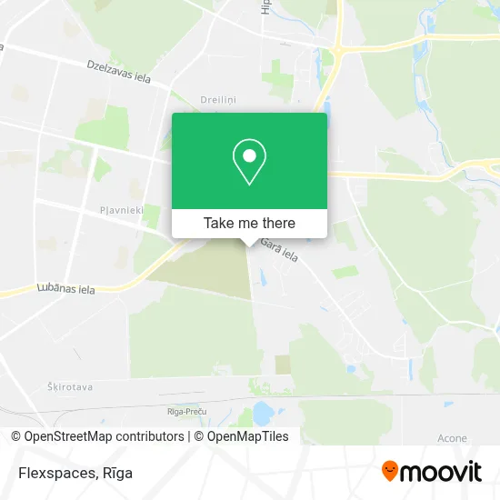 Flexspaces map