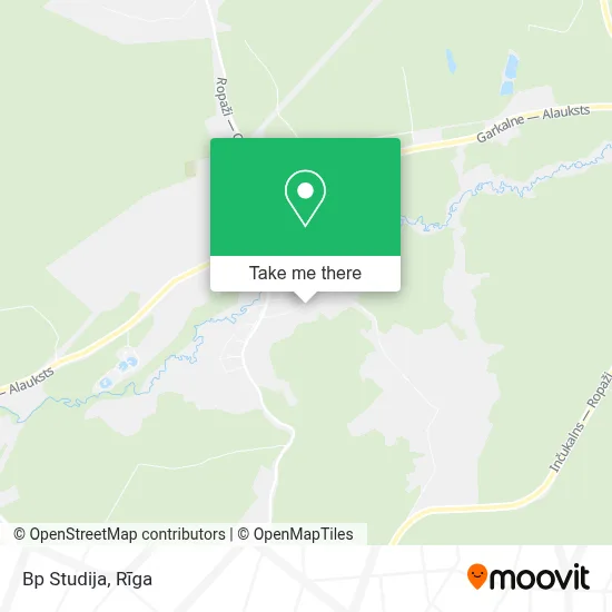 Bp Studija map