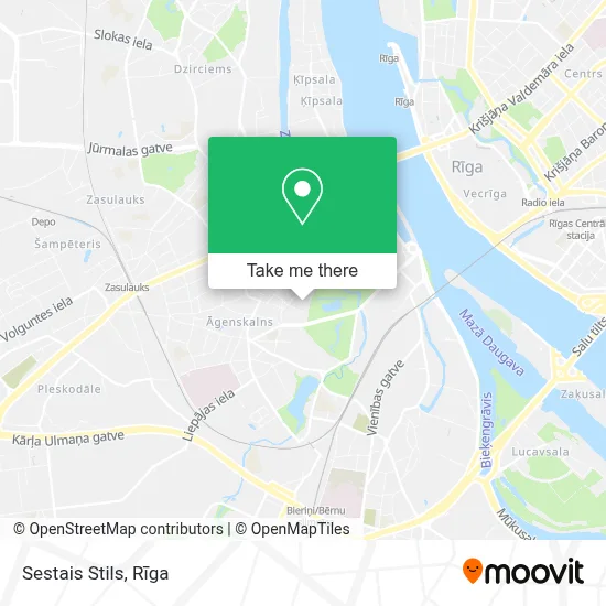 Sestais Stils map