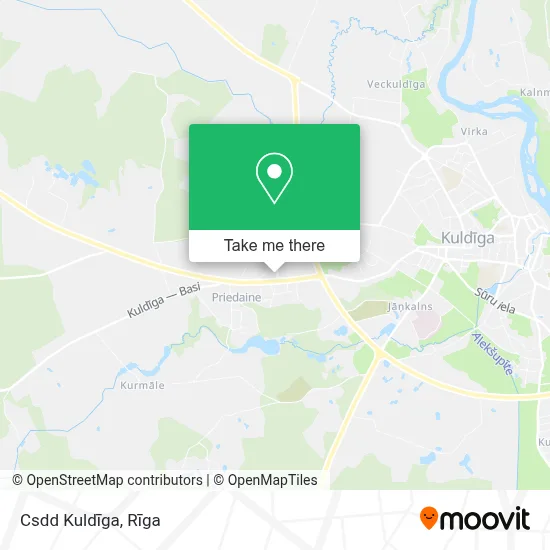 Csdd Kuldīga map