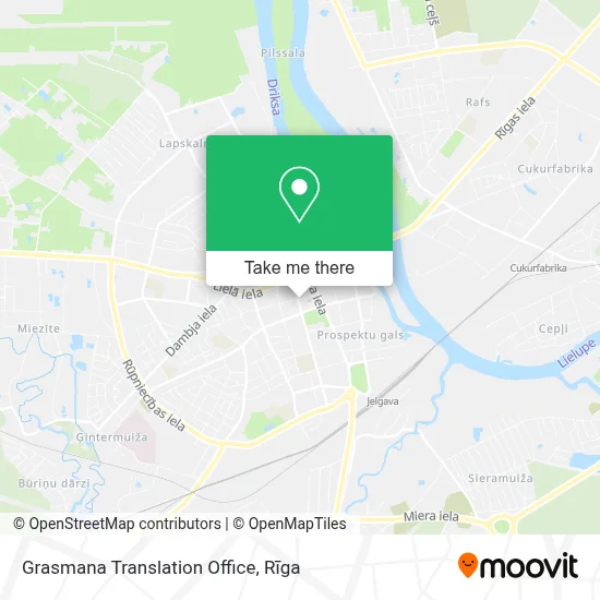 Grasmana Translation Office map