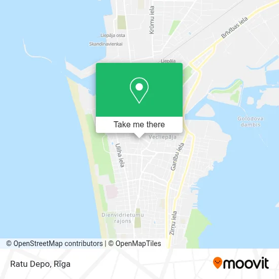 Ratu Depo map