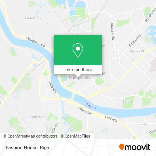 Fashion House map