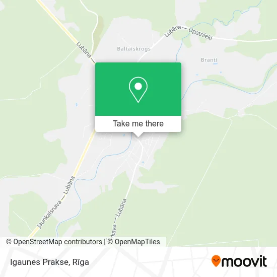 Igaunes Prakse map