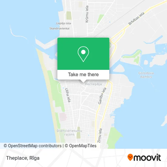 Theplace map