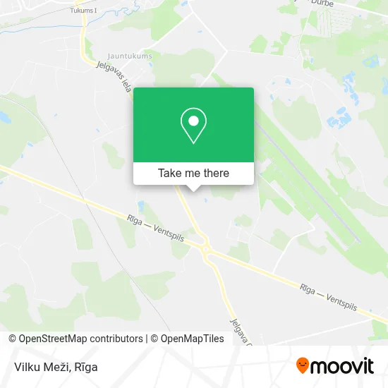 Vilku Meži map