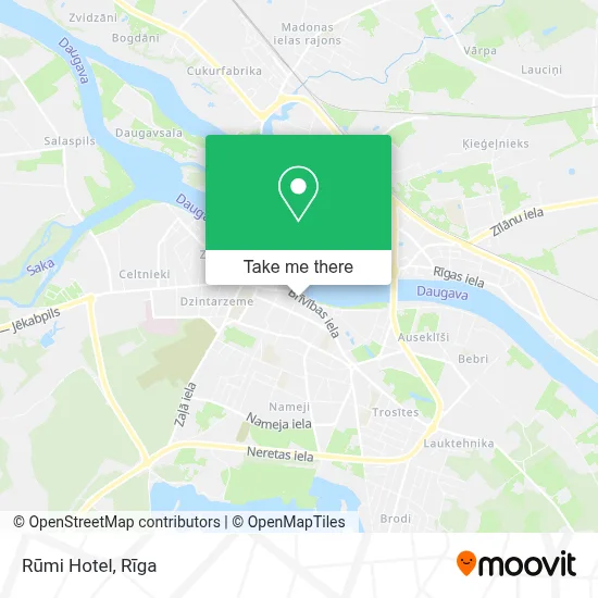 Rūmi Hotel map