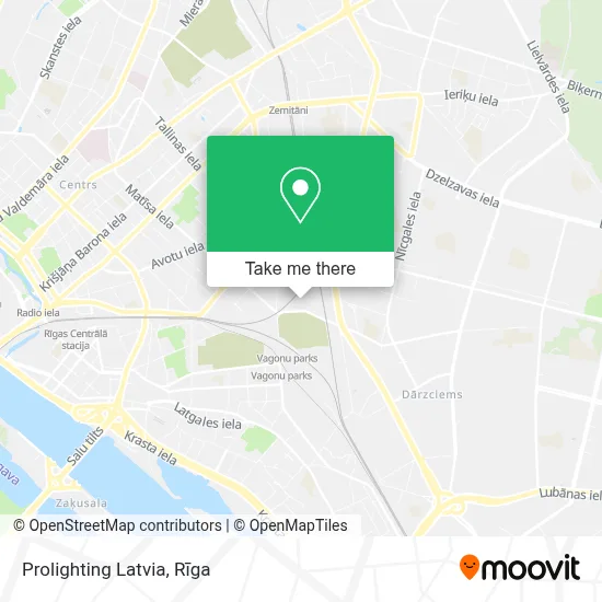 Prolighting Latvia map