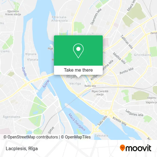 Lacplesis map