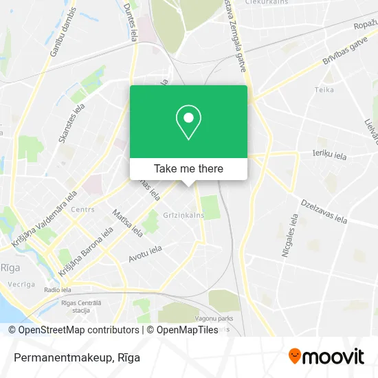 Permanentmakeup map