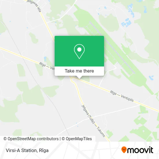 Virsi-A Station map