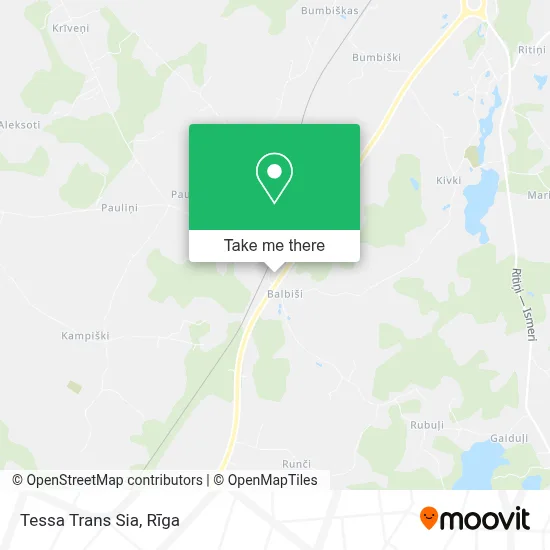 Tessa Trans Sia map