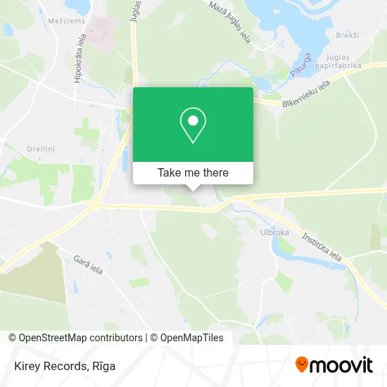 Kirey Records map