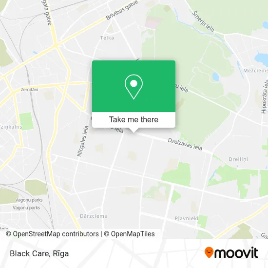 Black Care map