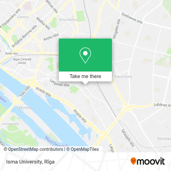 Isma University map