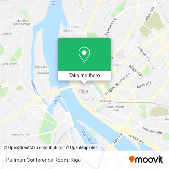 Pullman Conference Room map