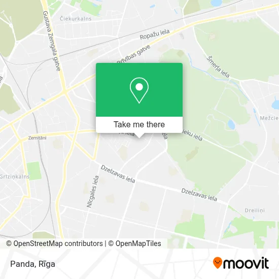 Panda map