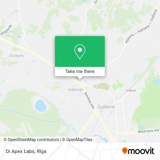 Di Apex Labs map
