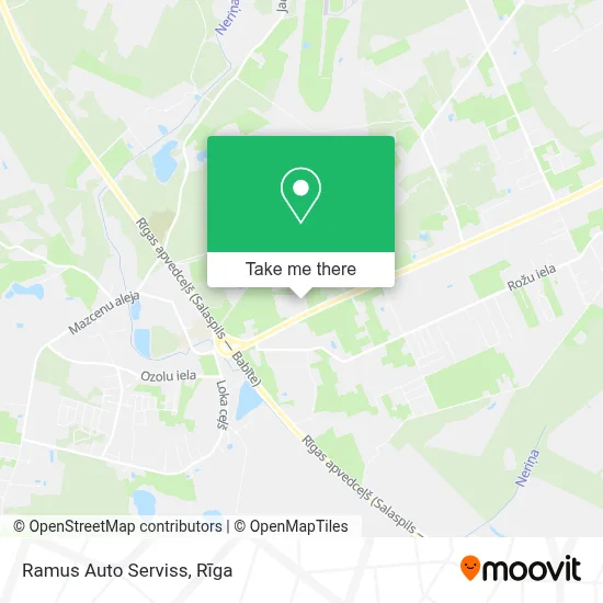 Ramus Auto Serviss map