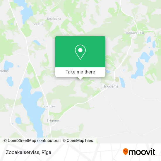 Zooakaiserviss map