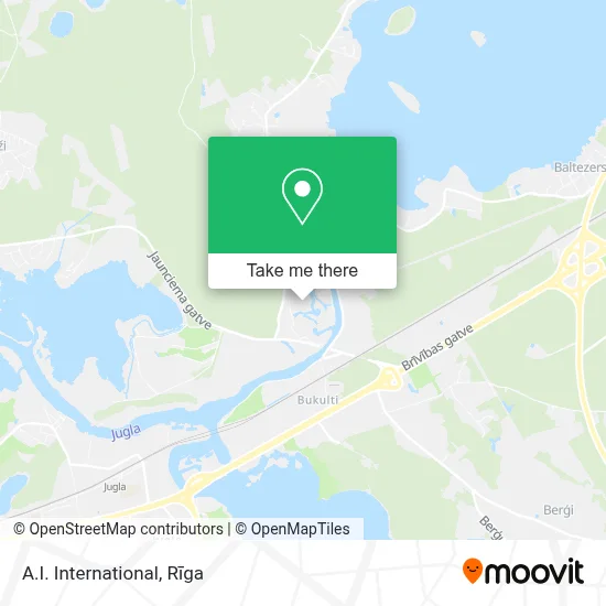 A.I. International map
