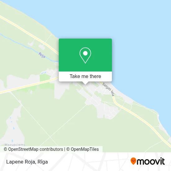 Lapene Roja map