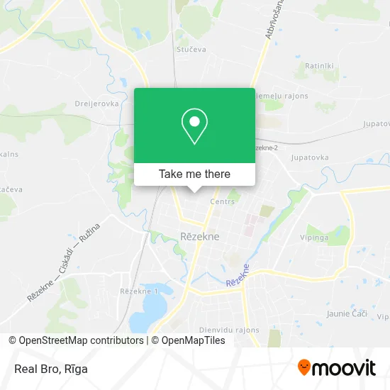 Real Bro map