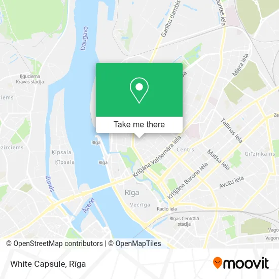 White Capsule map