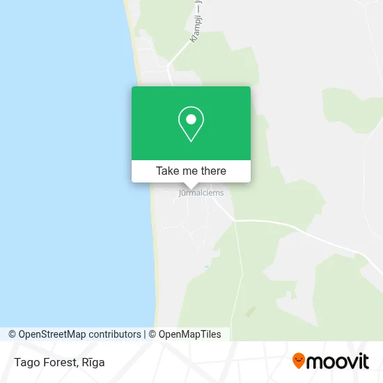 Tago Forest map