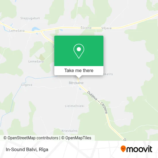 In-Sound Balvi map