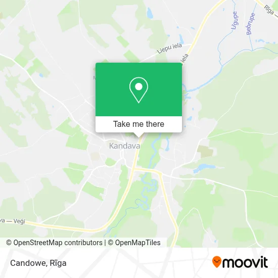 Candowe map