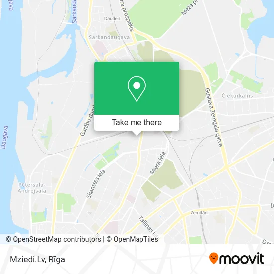 Mziedi.Lv map